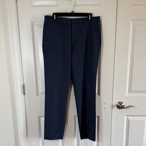 HUGO Boss Wool Navy Dress Pants 38 waist